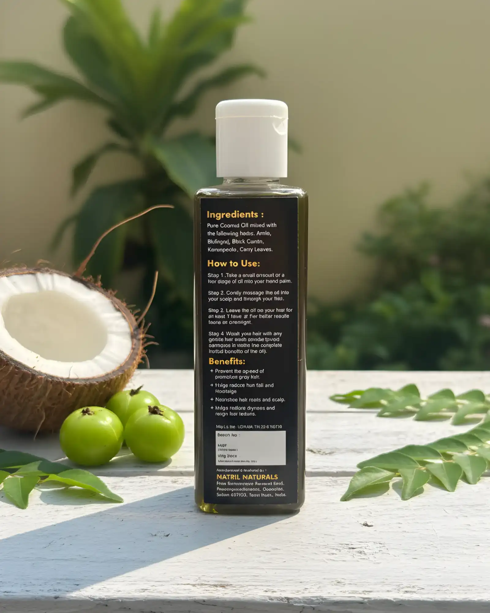 HERBAL BLACK OIL(100ML) - image 2