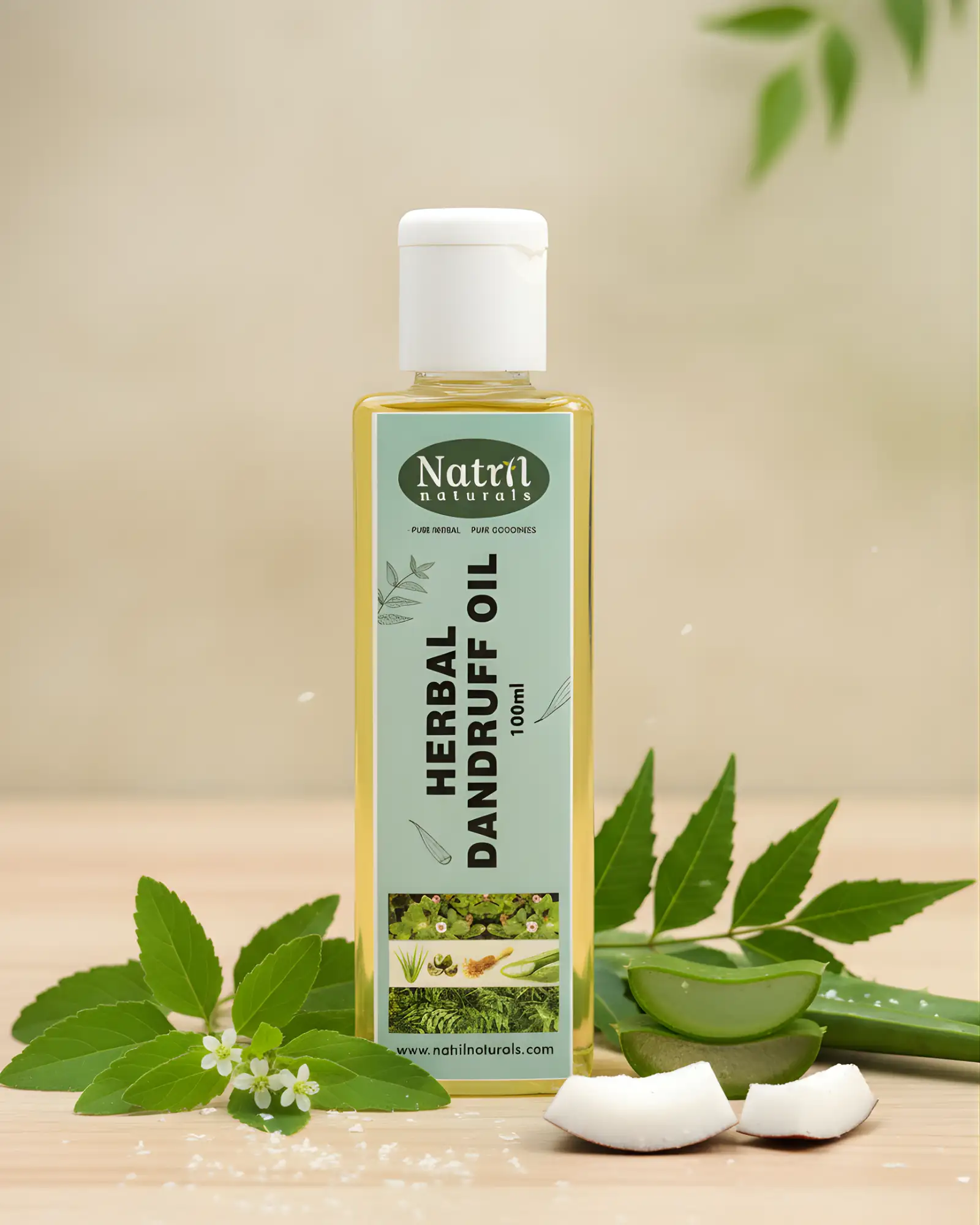 HERBAL DANDRUFF OIL(100 ml) - image 1
