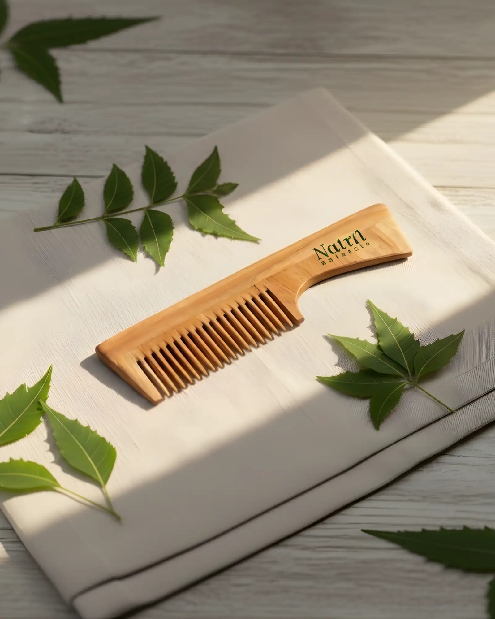 NEEM COMB WITH HANDLE - image 1