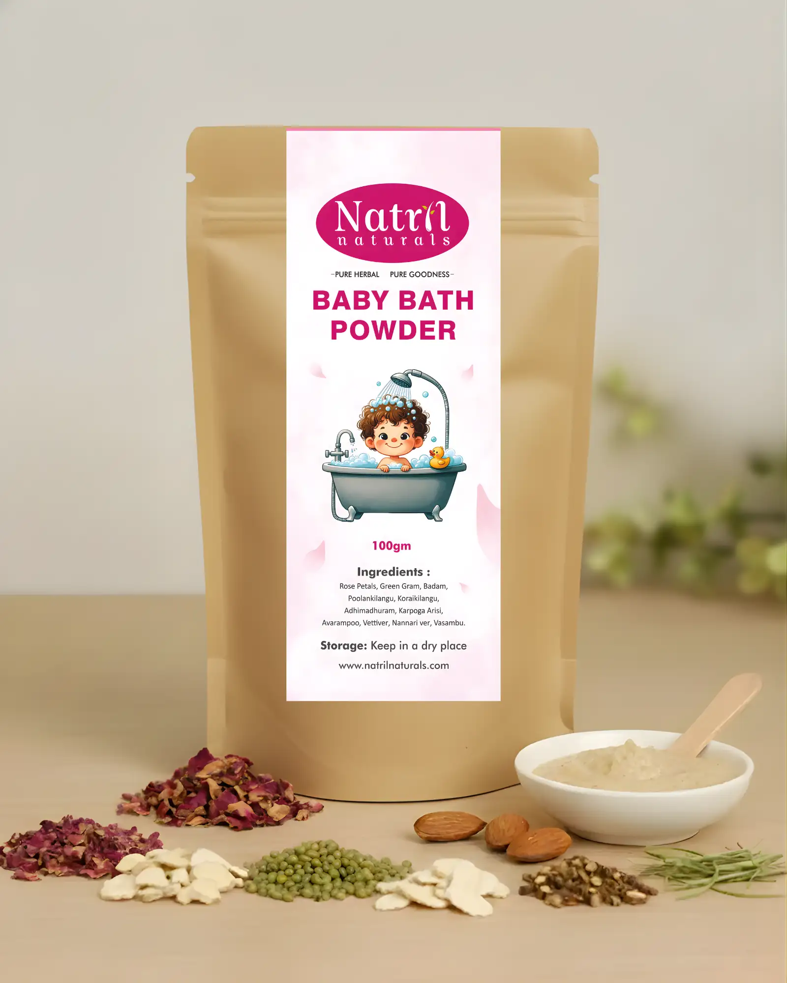 BABY BATH POWDER 100(gm)