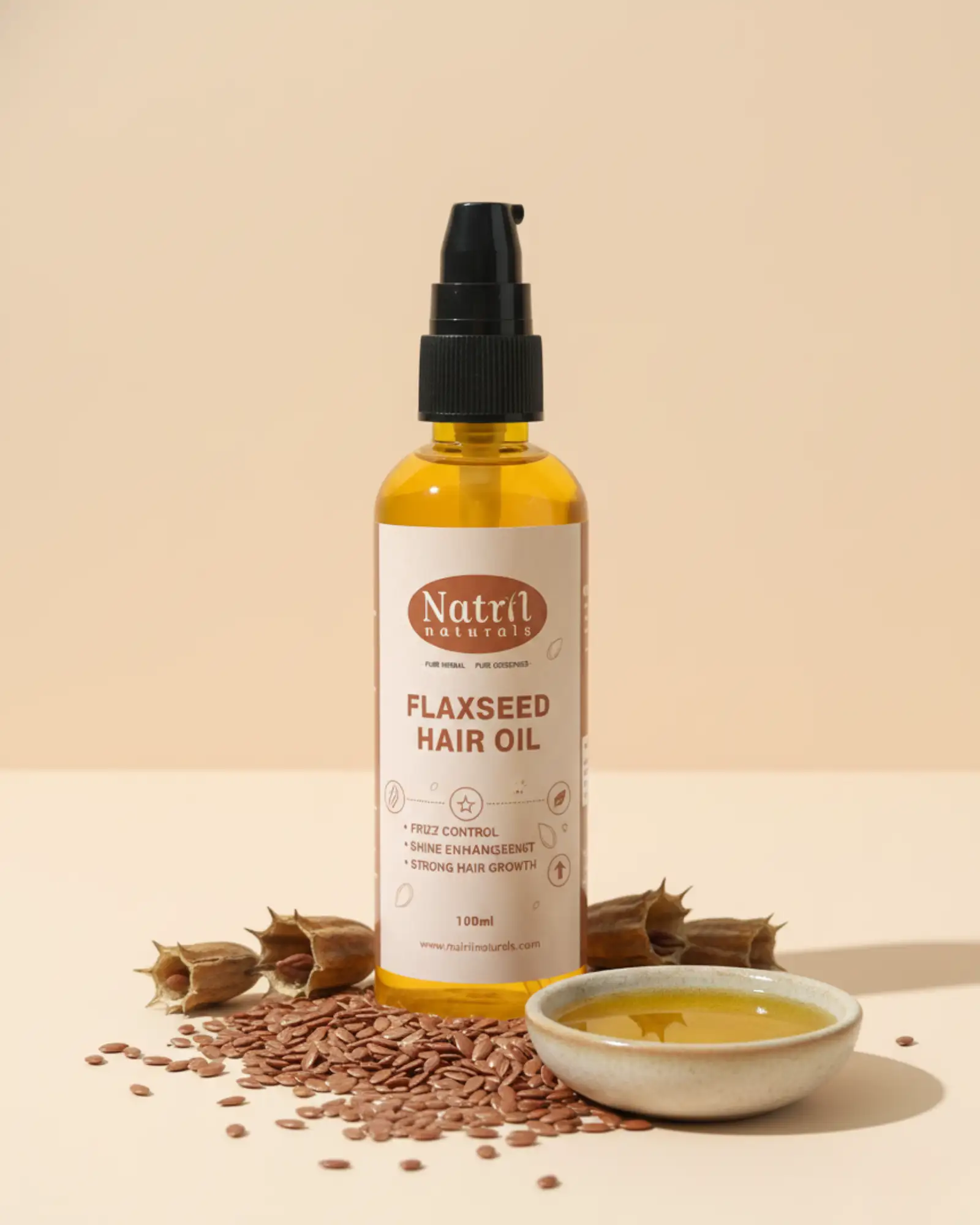 FLAX SEED OIL(100 ml) - image 1